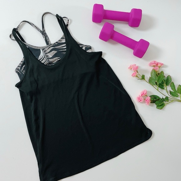 C9 Workout Sports Bra w Tank Top - Picture 5 of 6